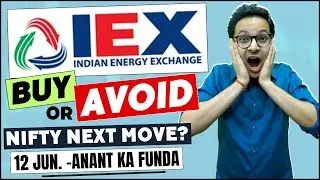 IEX -  Buy or avoid? | IEX Share news | Nifty next big move on Tuesday? | 12Th June 2023 |