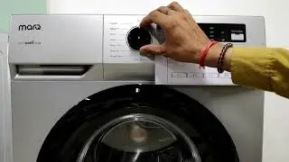 Marq Front Load Washing Machine Test Mode || फ्रंट लोड वॉशिंग मशीन टेस्ट मोड कैसे खोलें