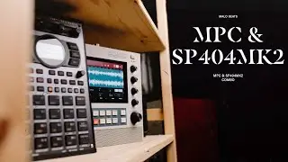 MPC Live 2 and SP404 MK2 Combo Setup for beatmaking