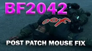 Battlefield 2042 Post Patch Mouse FIX!! | PC