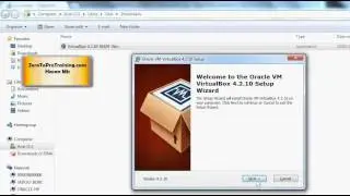 Hadoop Tutorial 6 - Downloading and Installing Oracle VirtualBox