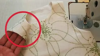 The lesson of sewing the neck and shoulders is very, very important. Sewing techniques