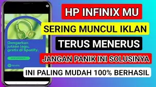 CARA MENGHILANGKAN IKLAN MEMBANDEL DI HP INFINIX , blokir iklan di hp infinix