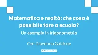 Matematica e realtà: che cosa è possibile fare a scuola? Un esempio in trigonometria