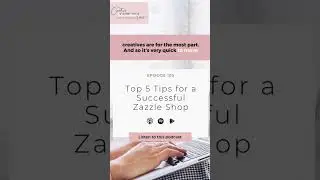 Creative and Ambitious Podcast Episode 109 Overcome Imposter Syndrome on Zazzle with Jen and Elke