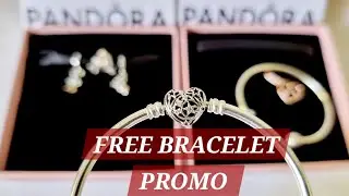 Pandora Free Bracelet Promo + my Pandora Christmas presents 💝