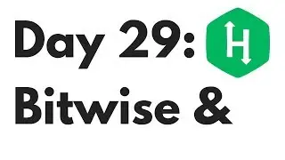 HackerRank Day 29 Bitwise And | Python