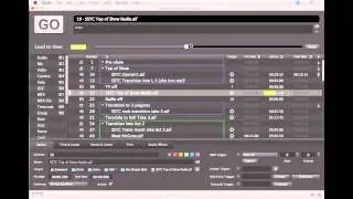 QLAB Load to Time