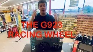 MY UNBOXING OF THE G923!!! RACING WHEEL!! BEST WHEEL FOR 2024?