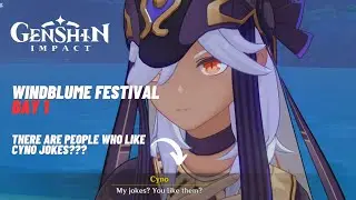 Windblume Festival Event - Windblumes Breath Day 1 - Genshin Impact 3.5