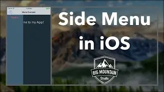 Side Menu (iOS, Xcode 8, Swift 3)