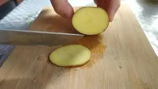 Ремонт 🔪 заточка ножа. рез после ремонта