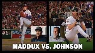 Randy Johnson talks about Greg Maddux's pitching style and their differences