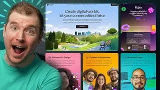 Reacting to 20 Beautiful Landing Page Web Designs in 2024