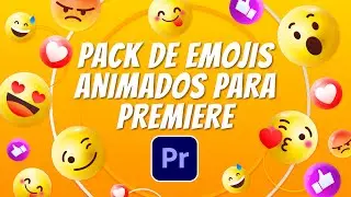 😋 Pack de Emojis y Objetos Animados Para Premiere Gratis (Motion Graphics) (Descarga y Tutorial)