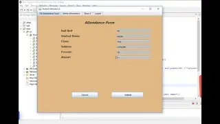 Student Attendance Management system Java Project With Database Free Download Now