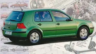 VOLKSWAGEN GOLF 4 • ПОСЛЕДНИЙ Гольф 20 ВЕКА • ИСТОРИЯ автомобиля родом из 1990-х