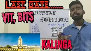 #VIT #BITSAT #KALINGA #KITJEE #LPU #SRM #COMEDK EXAM. #Top10engineeringexam #applicationform