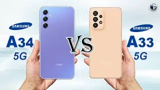 SAMSUNG A34 5G vs SAMSUNG A33 5G || Full Specs Comparison