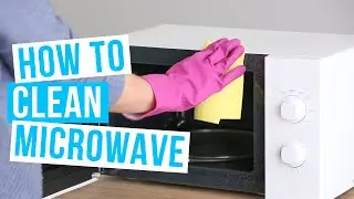 How to CLEAN MICROWAVE | use baking soda and vinegar!