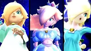 Super Mario Evolution of GIANTESS ROSALINA 2007-2015 (Wii to Wii U)