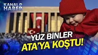 Anıtkabir Yüz Binlerle Doldu Taştı: Cumhuriyet 101 Yaşında!
