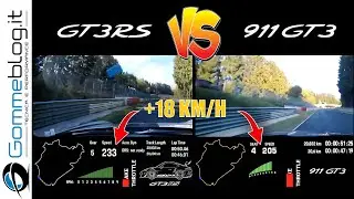 Porsche GT3 RS vs GT3 - 2022 Nurburgring RECORD LAP TIME