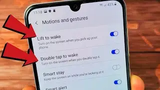 Galaxy A50 / A50s : How to Turn 