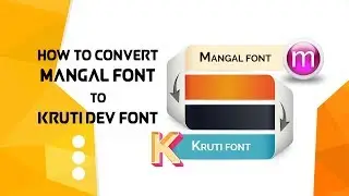 Unicode converter - How to convert mangal font to kruti dev font?