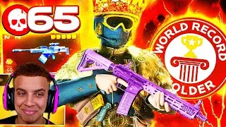 65 KILLS SOLO WORLD RECORD in Warzone 3! (META LOADOUT)