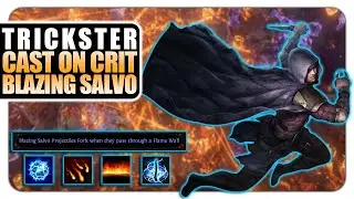 The Fastest Clear Speed Build? - Cast on Crit Blazing Salvo - Build Showcase - Path of Exile 3.21