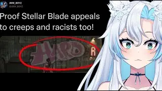 STELLAR BLADE HAS RACIAL SLURS IN THE GAME ??? || Rev says desu React