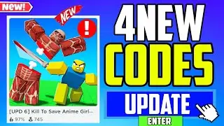 *SECRET UPDATE!* | KILL TO SAVE ANIME GIRL (SIMULATOR) CODES 2023 (UPD 6)