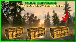 Skyrim - ALL 3 Methods for the Whiterun Secret Chest Glitch!