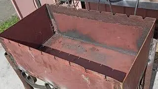 Мангал своими руками, из говна и палок)))