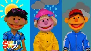 Hows The Weather? | ft. the Super Simple Puppets | Super Simple Songs