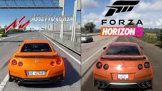 Assetto Corsa vs Forza Horizon 5 | Nissan GT-R R35 | Sound Exhaust Check