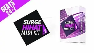 Surge V2 [Hi Hat Pattern Pack] HiHat MIDI Loops / Trap Hi-Hat Loops