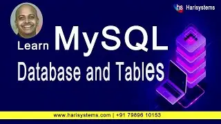 Learn SQL: CREATE DATABASE & CREATE TABLE Operations | Create a table and add fields | Free Courses