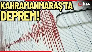 Kahramanmaraş'ta 5 Büyüklüğünde Deprem