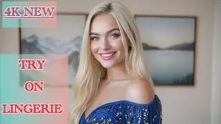 [4k] See Through Lingerie & Bikini Try-On Haul | Review See See-Through TryOn Haul | Try On Lingerie