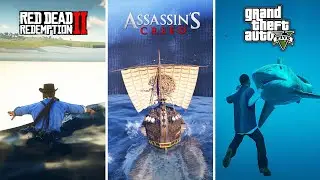 🤔Что Будет, если пересечь границу Карты в разных Играх ?