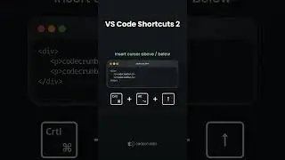 Super useful VS Code shortcuts 🤩🤩🤩 #coding