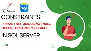 How to use CONTRAINT IN SQL | NOT NULL | UNIQUE | PRIMARY KEY | FOREIGN KEY |CHECK | DEFAULT | INDEX