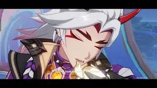[Cutscene] - Arataki Itto and Paimon Singing in Music Festival - Genshin Impact