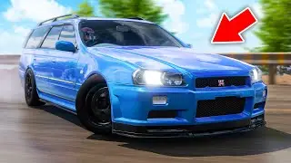 De Nissan SKYLINE STATIONWAGON zit nu in Forza Horizon 5!