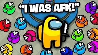 Among Us AFK STRAT.. (overpowered)