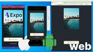 Target ios, android and web with Expo | Beginners Tutorial