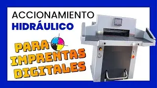 👍 Guillotina de papel profesional HIDRÁULICA PROGRAMABLE Stark Cut 720 EPSHLA