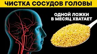 ЧИСТКА СОСУДОВ ГОЛОВЫ методом старых врачей. Одна ложка поддерживает сосуды чистыми целый месяц